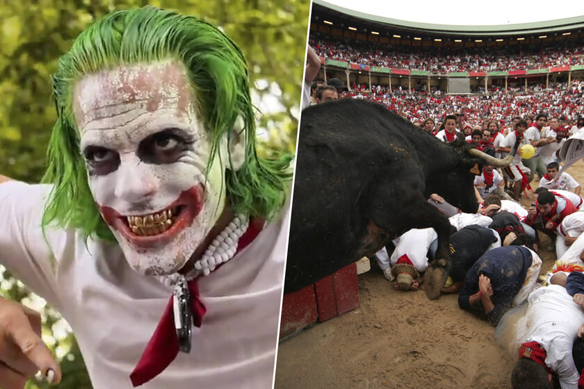 Los encierros de San Fermín luchan contra TikTok y contra los tiempos modernos. Y el 'Joker' prueba que van perdiendo