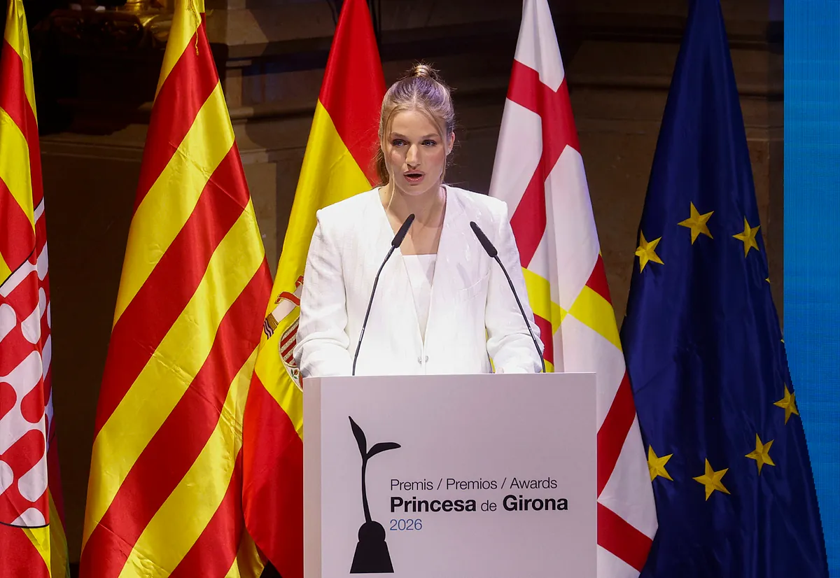 La princesa Leonor pide a los jóvenes "rigor y pensamiento crítico" y elogia a los docentes