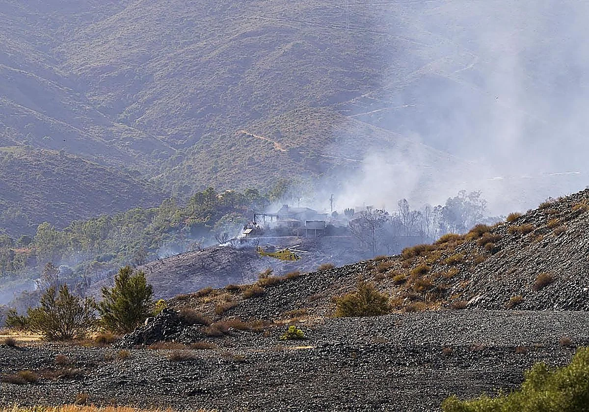 Extinguido cinco días después el incendio de Benahavís, que obligó al desalojo de casi dos mil personas