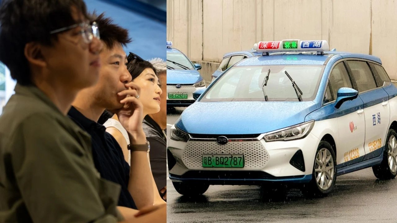 Los taxis chinos viven un boom inesperado: la guerra en Oriente Medio los ha vuelto más baratos que conducir