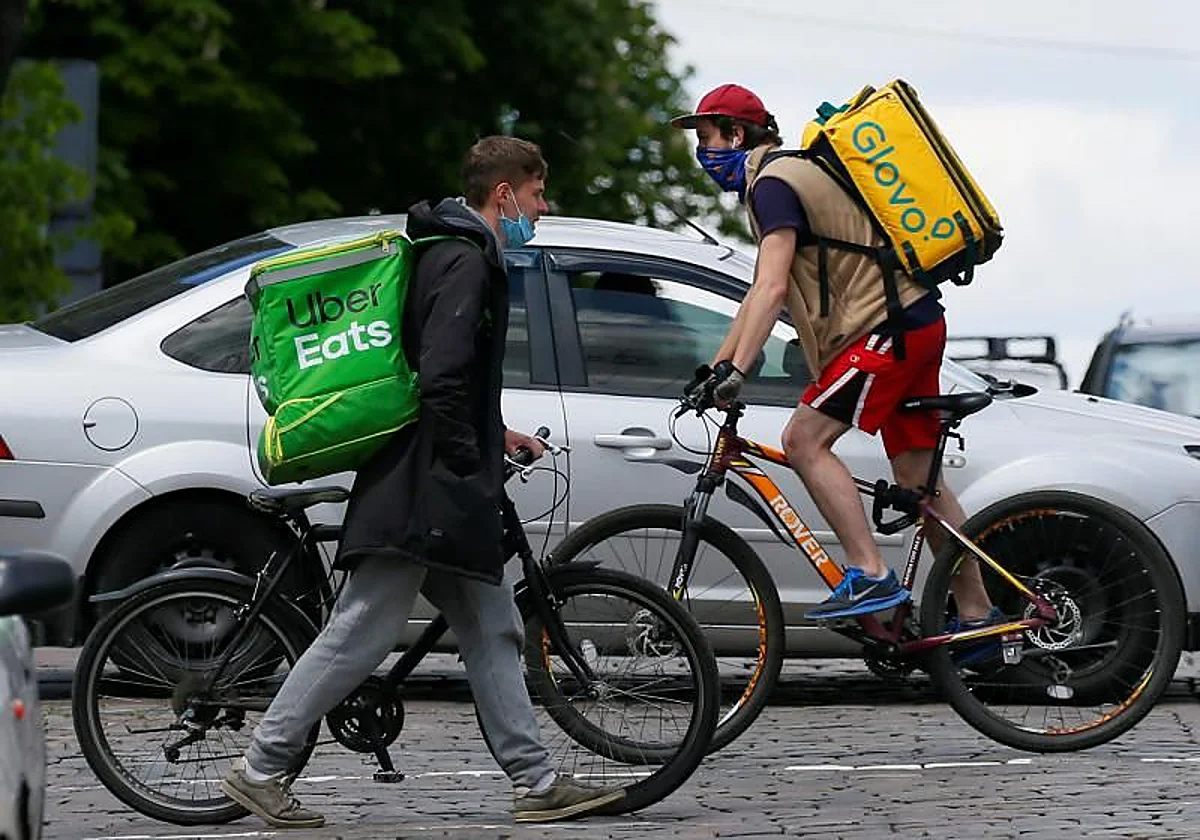 Uber se lanza a por la dueña de Glovo, con una valoración de 13.000 millones de euros