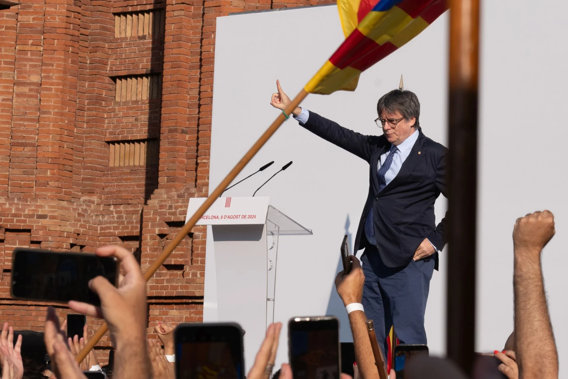 Puigdemont: amnistiado casi nueve años en el alambre