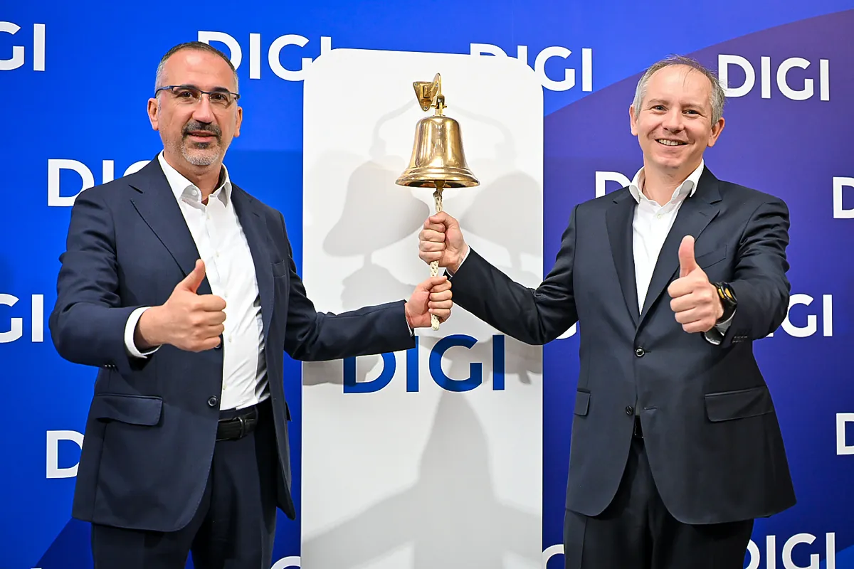 Digi debuta en Bolsa con una subida del 7%, hasta los 6 euros, con elevado volumen de demanda