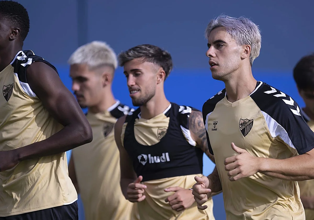 Gestión de cargas para Alfonso Herrero, Ramón y Rafita en el cuarto día de pretemporada del Málaga