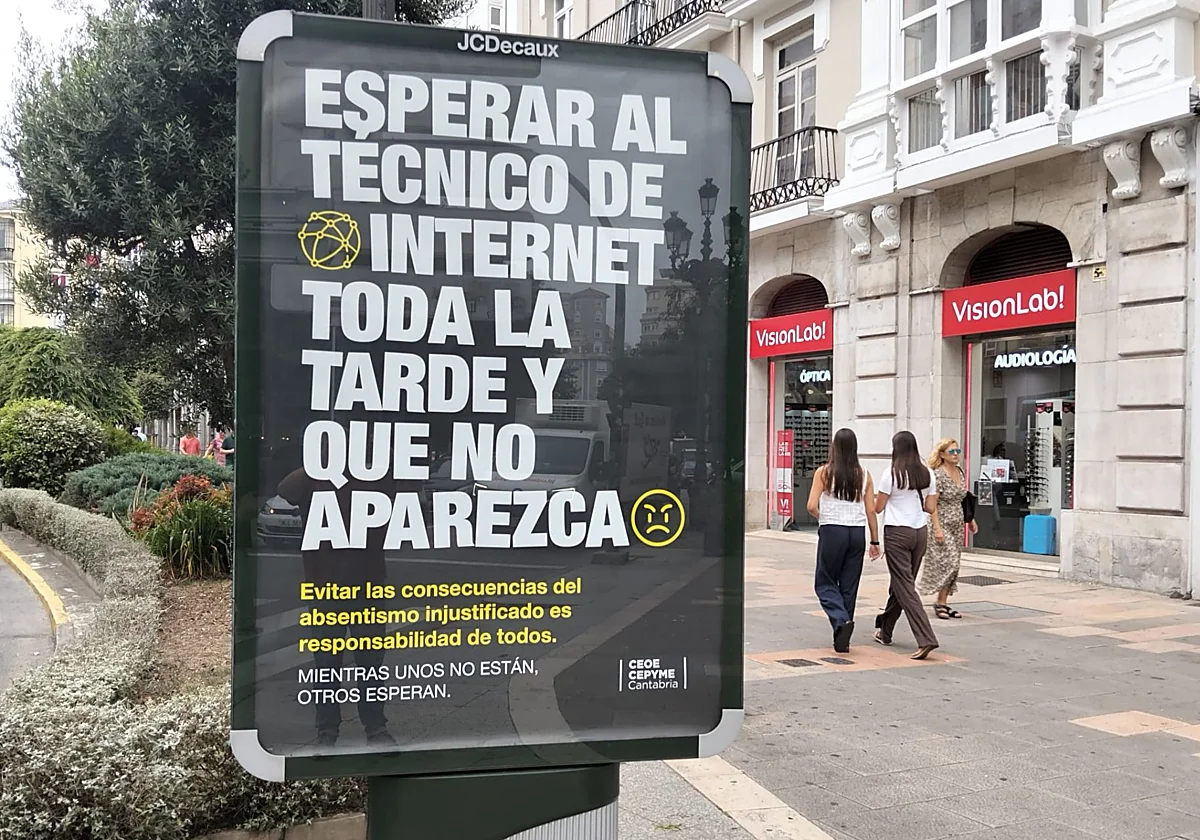 «Mientras unos no están, otros esperan», la campaña de CEOE contra el absentismo que condenan los sindicatos