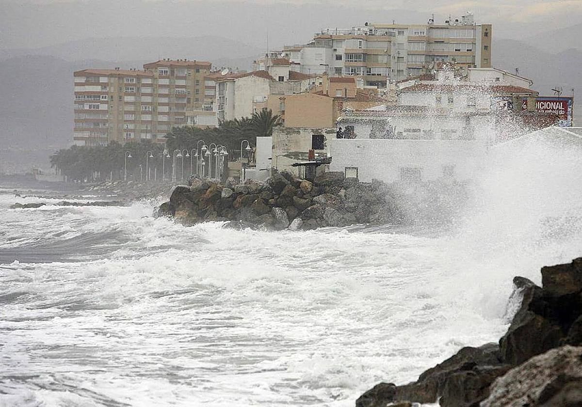 Starke Regenfälle in Málaga: Aemet löst eine neue gelbe Warnung aus