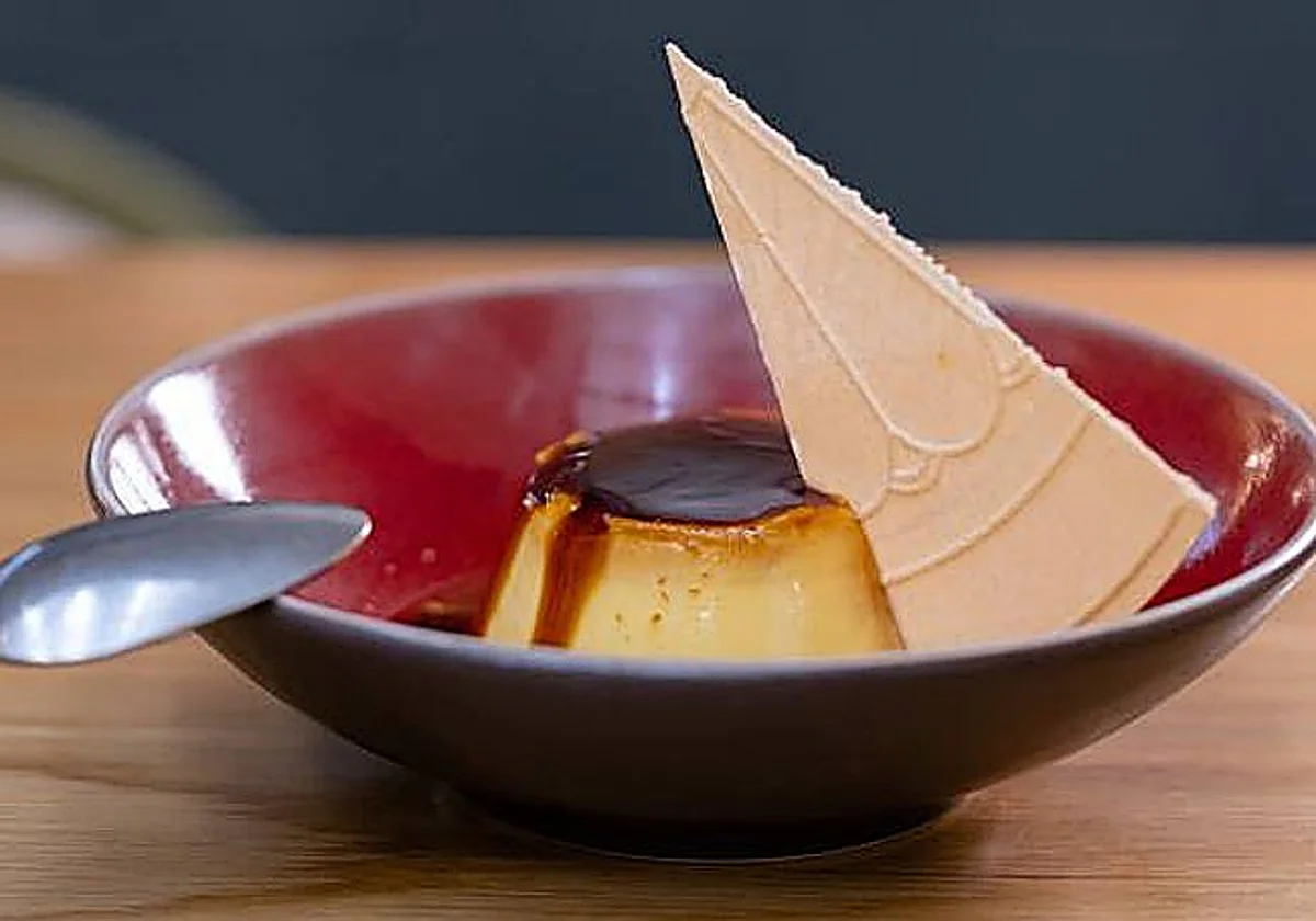 Un flan de Málaga, candidato al Mejor del Mundo en Madrid Fusión