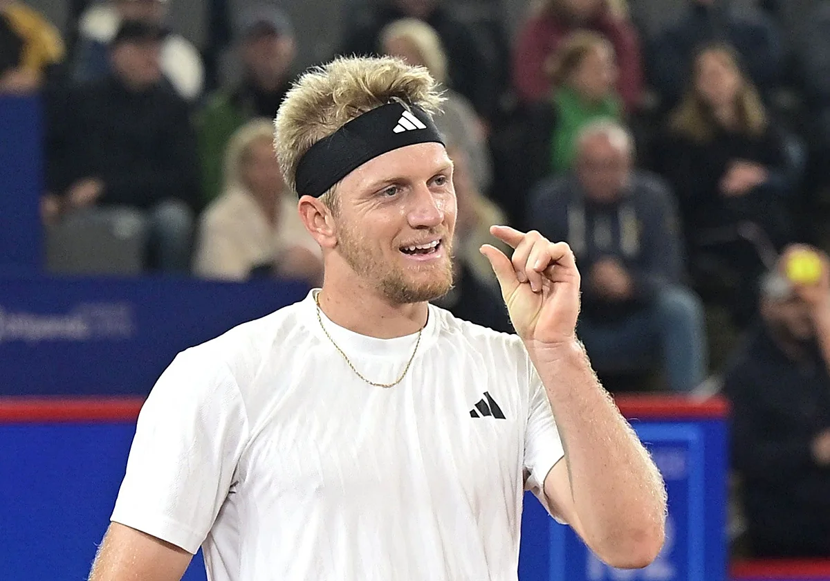Alejandro Davidovich, sorprendido por Molcan en Umag