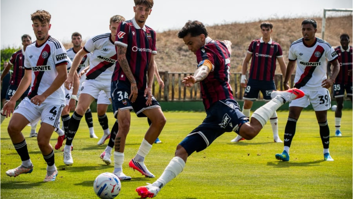El Levante no puede con el Sheffield United