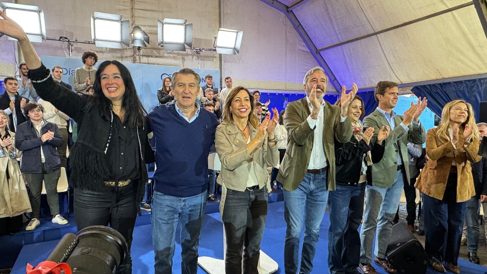 Feijóo confirma a Natalia Chueca como candidata en las elecciones de 2027 en Zaragoza: "Lo mejor está por llegar"