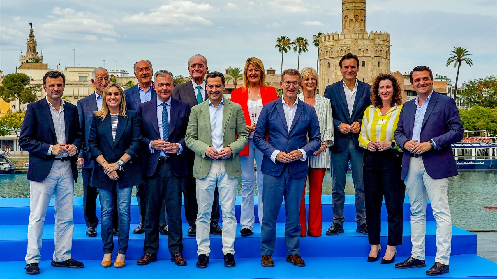 El PP lanza a sus candidatos a las municipales en las capitales andaluzas: repiten todos los alcaldes y solo cambia Jaén