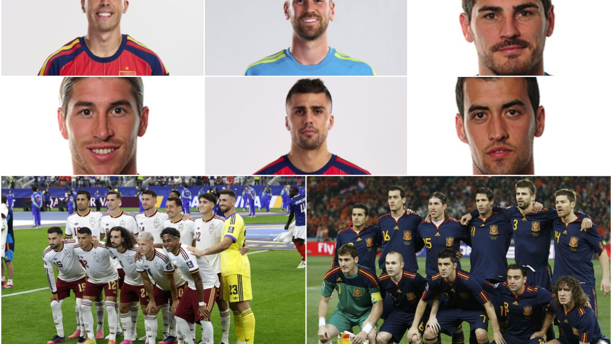España 2010 vs España 2026, puesto a puesto: ¿Con cuál te quedas?