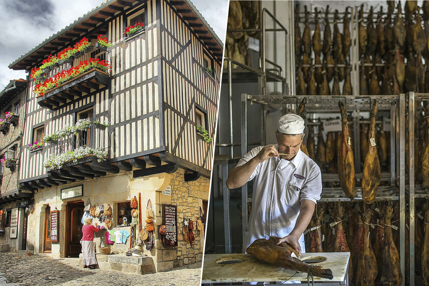 Salamanca esconde un pueblo declarado de interés por National Geographic por algo más que su belleza: tener el mejor jamón ibérico