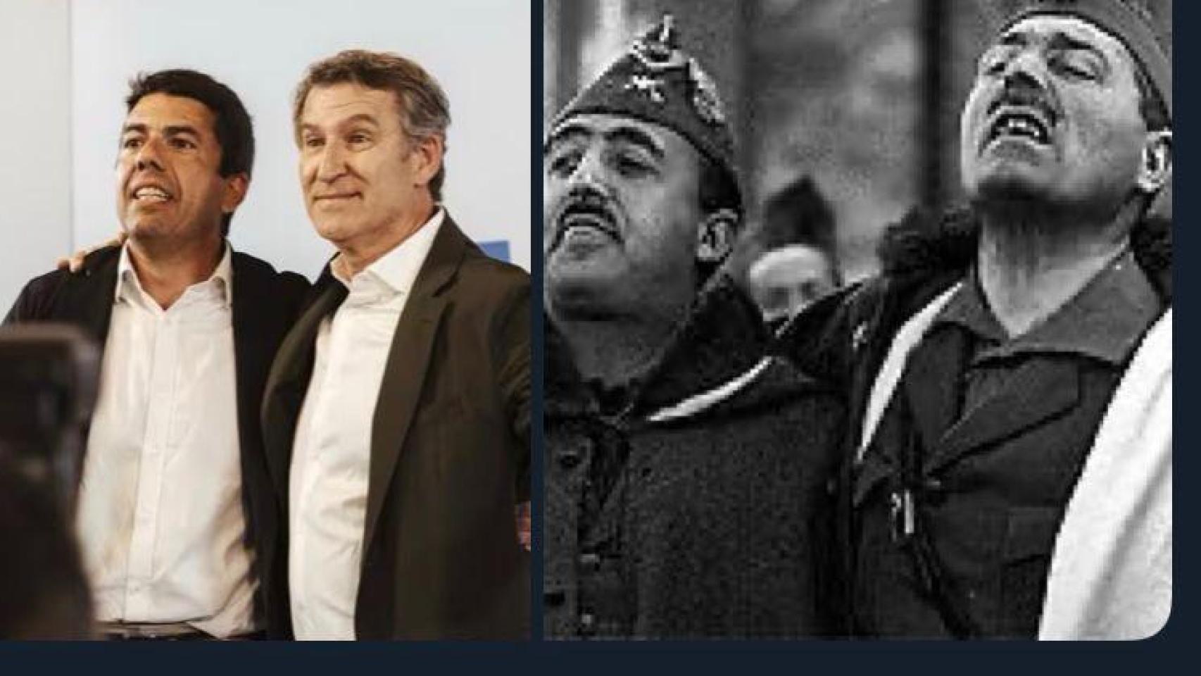 La respuesta de Puente al Rey: Franco y Millán-Astray