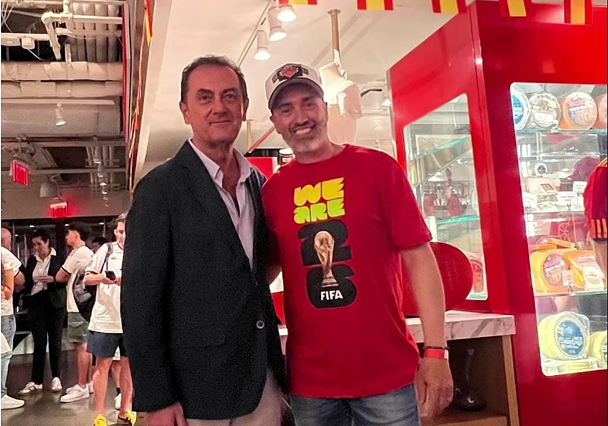 José María Muñoz, en Nueva York para ver la final del Mundial