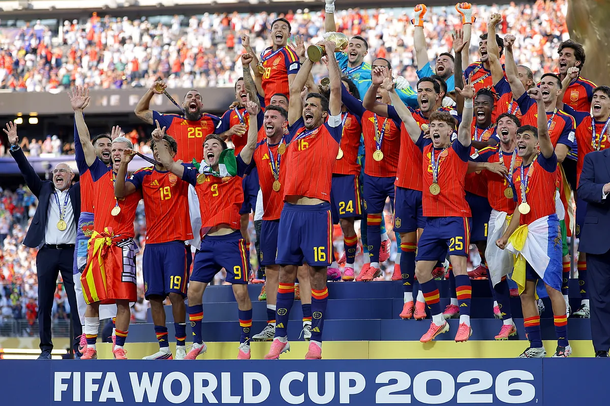 Correos emite un sello conmemorativo del triunfo de España en el Mundial 2026