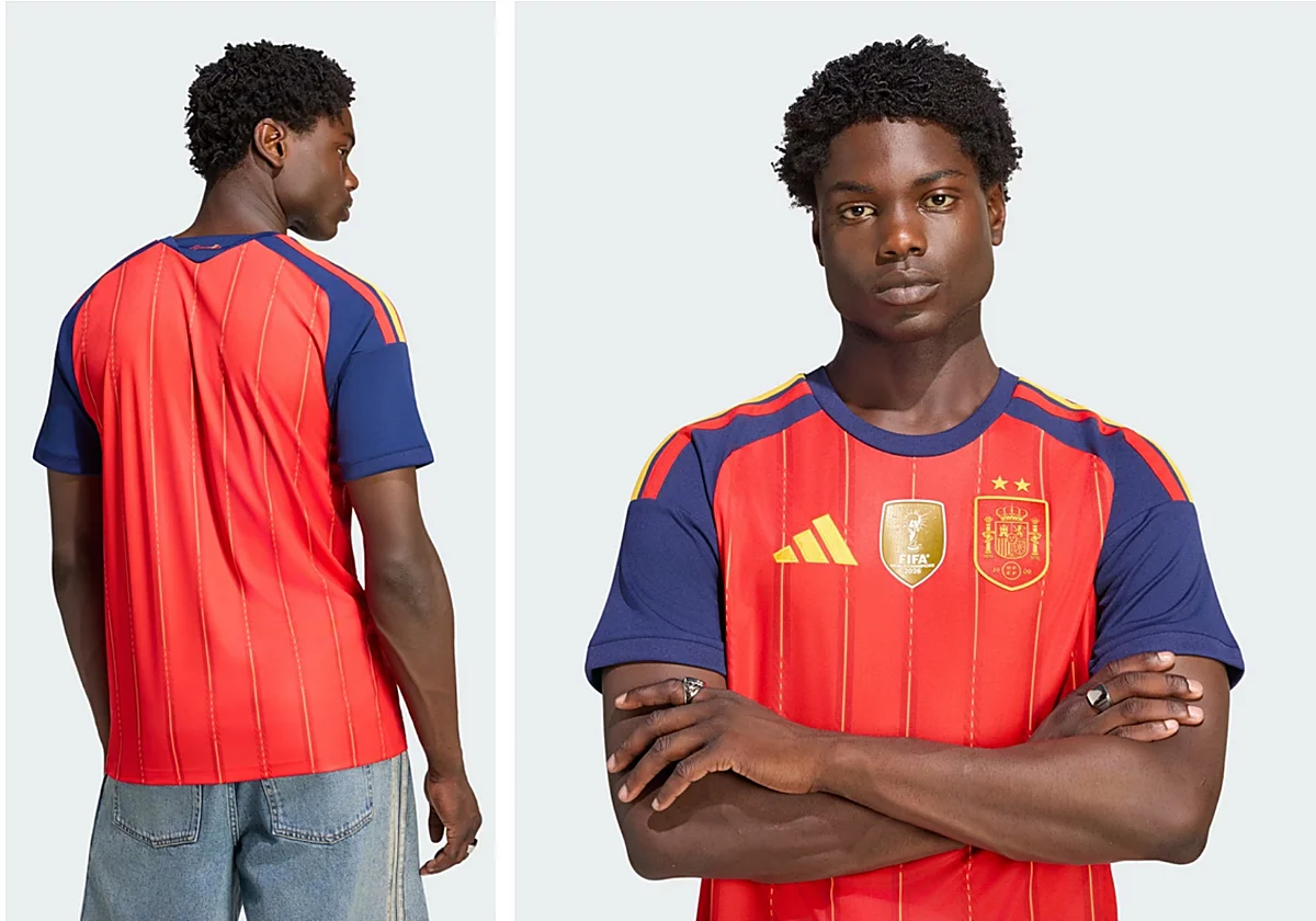 Cuándo sale a la venta la camiseta de España con las dos estrellas y cuánto cuesta
