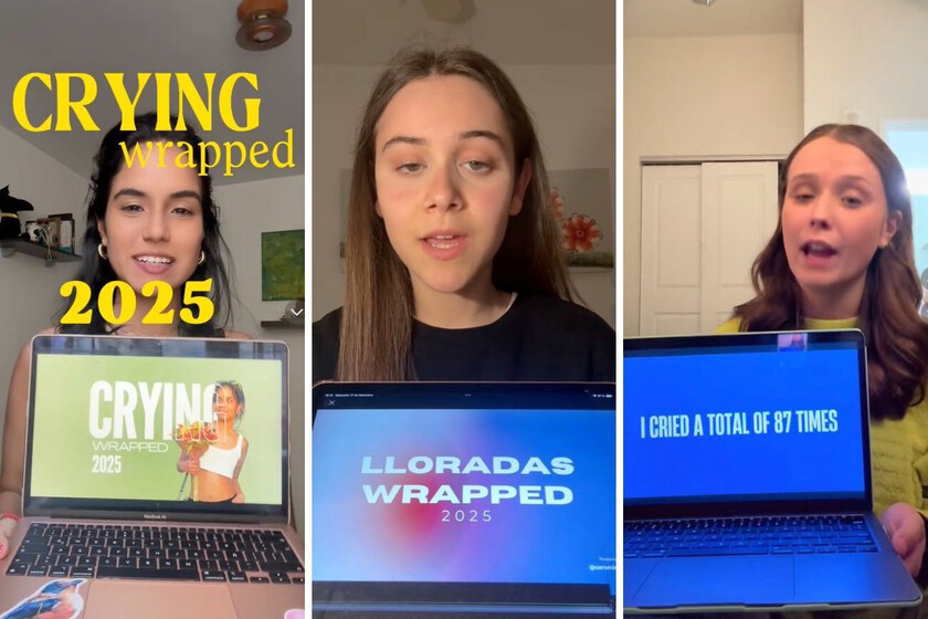 "Lloré 152 veces en 2025": la Generación Z enumera sus crisis emocionales y las convierte en infografías