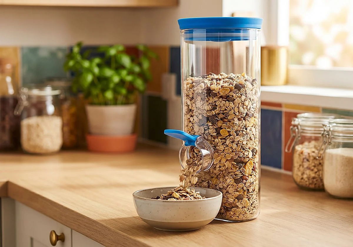Los mejores tarros y dispensadores de cereales y legumbres para tener una cocina ordenada