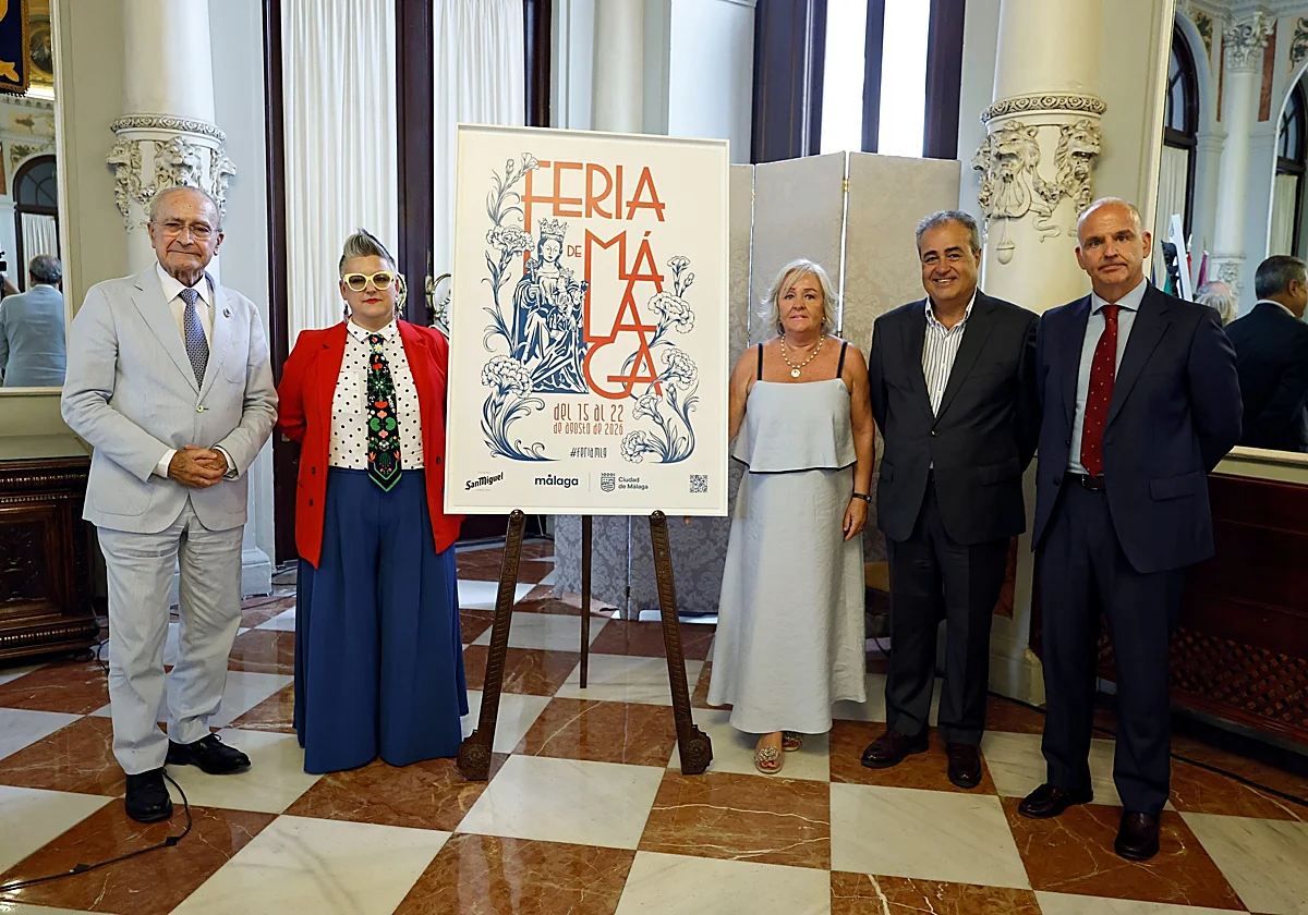 'Flores para la Victoria', el cartel escogido para la Feria de Málaga que reclama una identidad perdida