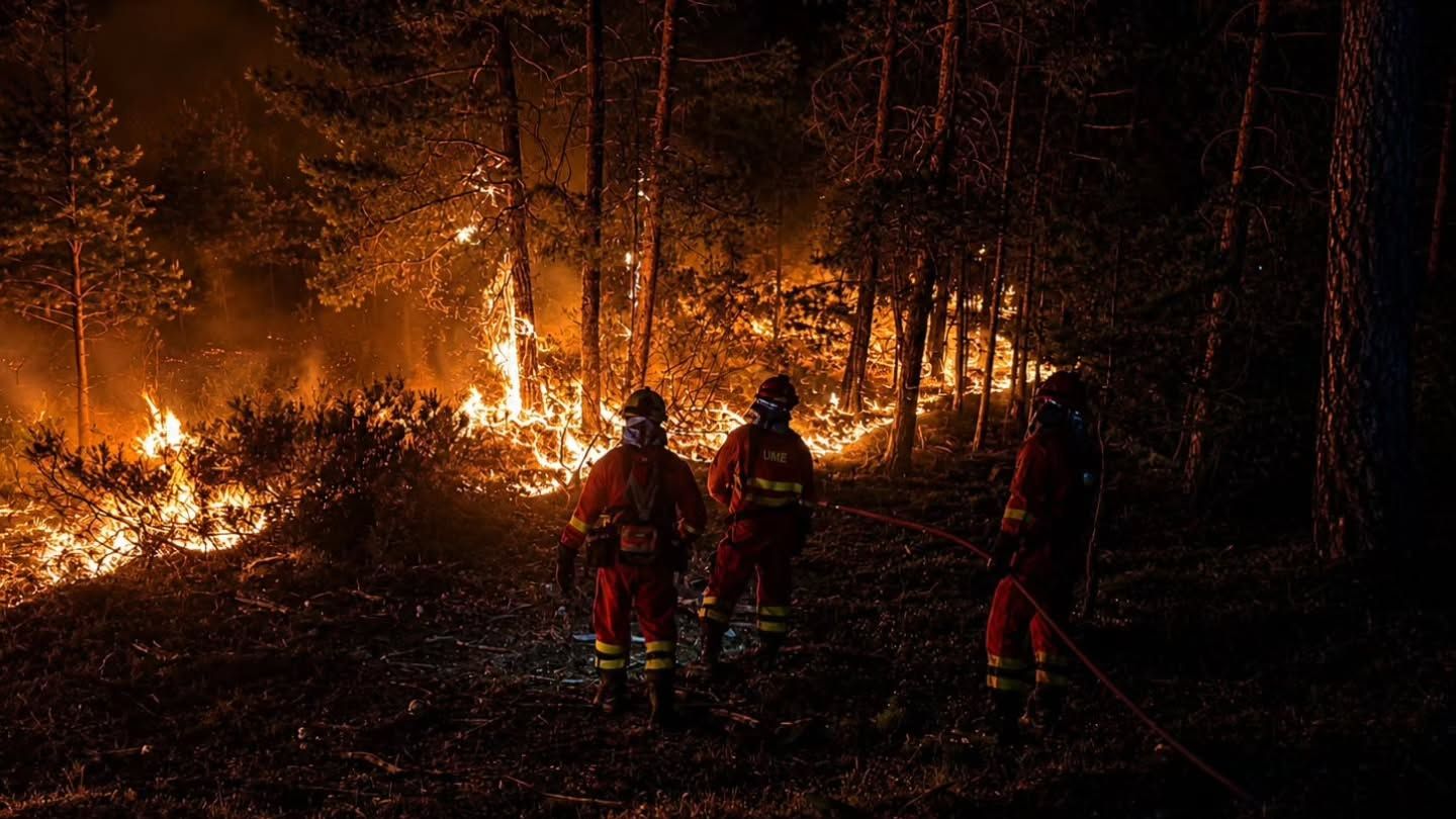 El incendio de La Mierla ya ha arrasado 32.000 hectáreas y se perfila como uno de los mayores de la historia de España