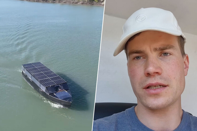 Parece una narcolancha, es un extraño barco solar: el yate interceptado en Almería tras 6.000 kilómetros sin gastar combustible