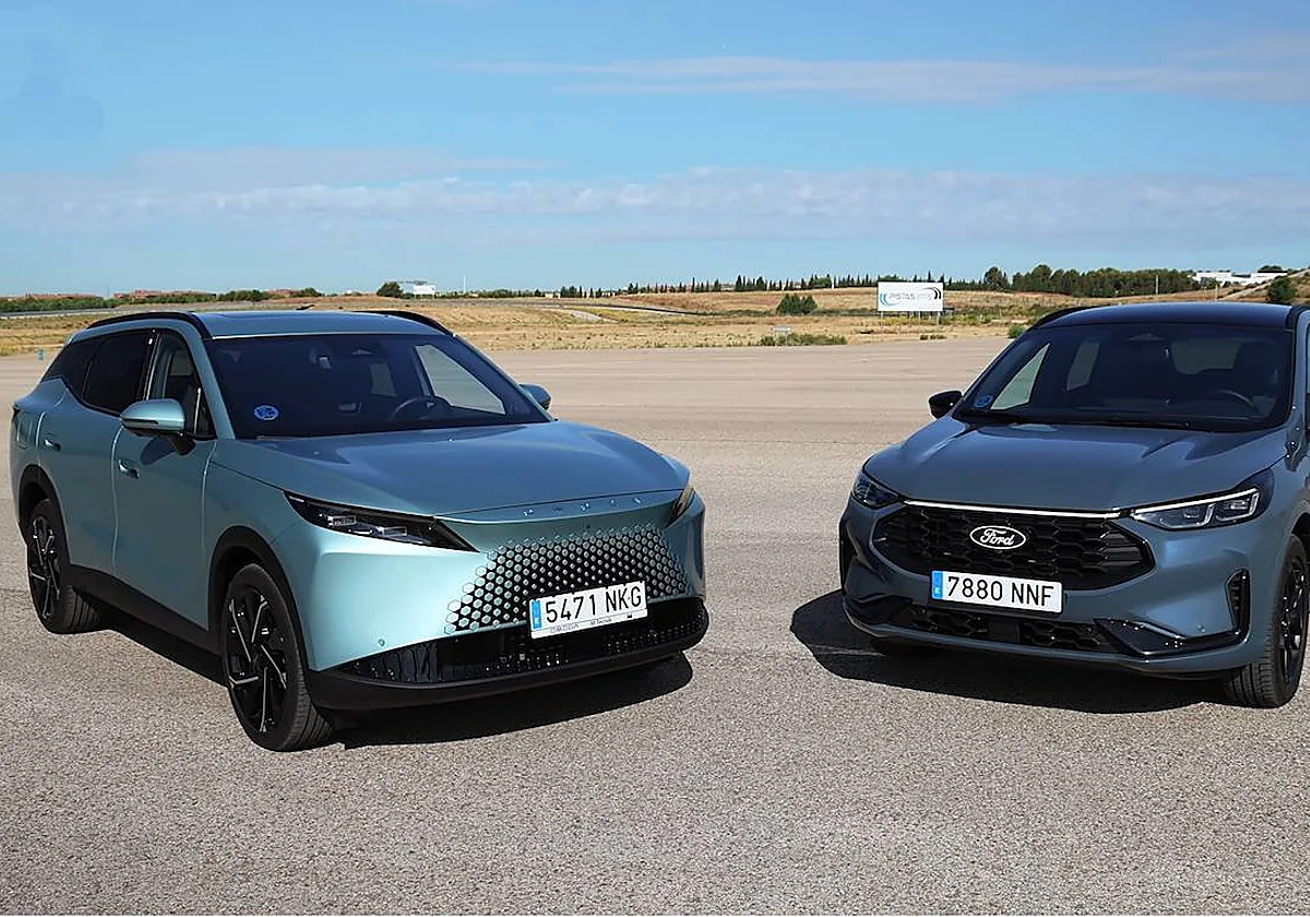 Omoda 7 vs. Ford Kuga: ¿cuál es mejor SUV híbrido enchufable?