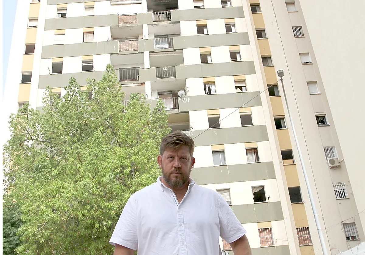 Con Málaga demanda rehabilitar por la crisis habitacional un edificio desalojado en la Palmilla