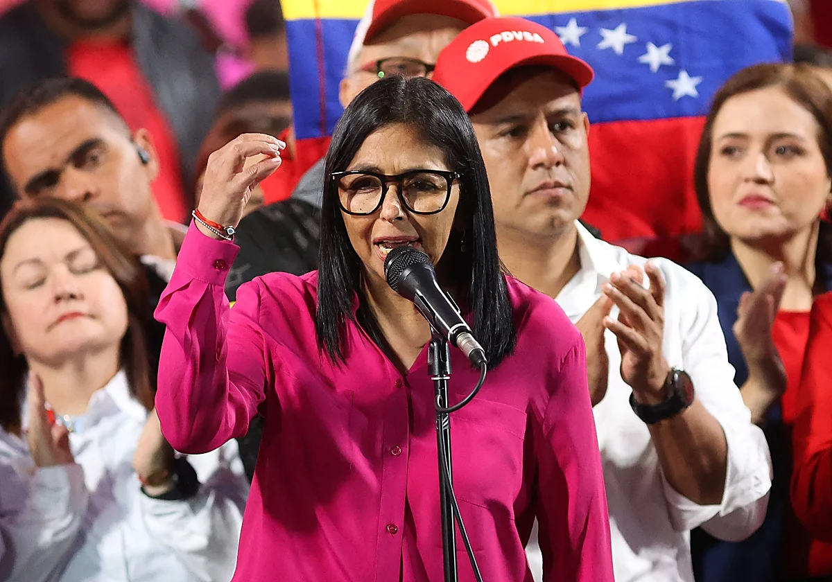 Trump blinda a Delcy Rodríguez hasta que celebre elecciones en Venezuela dentro de un año