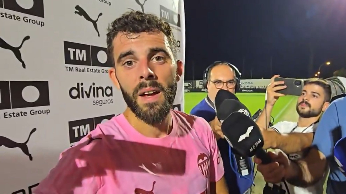 Rioja habla del objetivo sin mencionar Europa: “Si competimos mejor que el año pasado, todos sabemos a lo que aspira el Valencia”