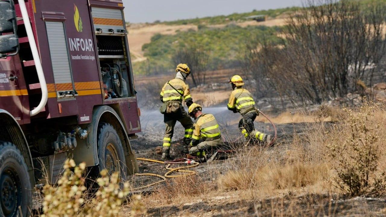 Las llamas arrasan en solo un mes en Aragón tantas hectáreas como los incendios de los últimos ocho años juntos