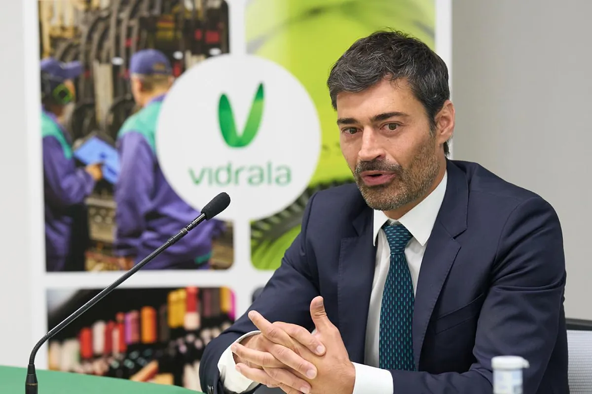 Vidrala eleva un 9% su beneficio en la primera mitad de año