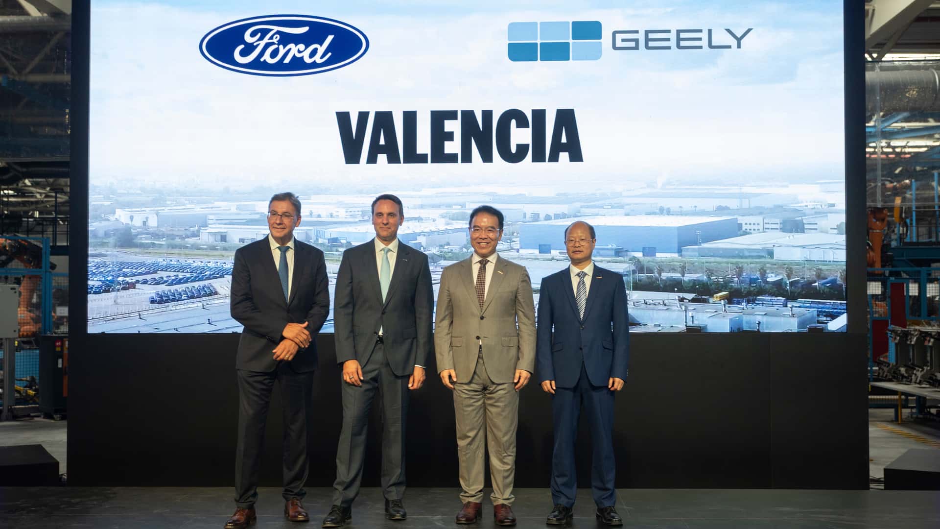 Geely y Ford crean una planta conjunta en Valencia