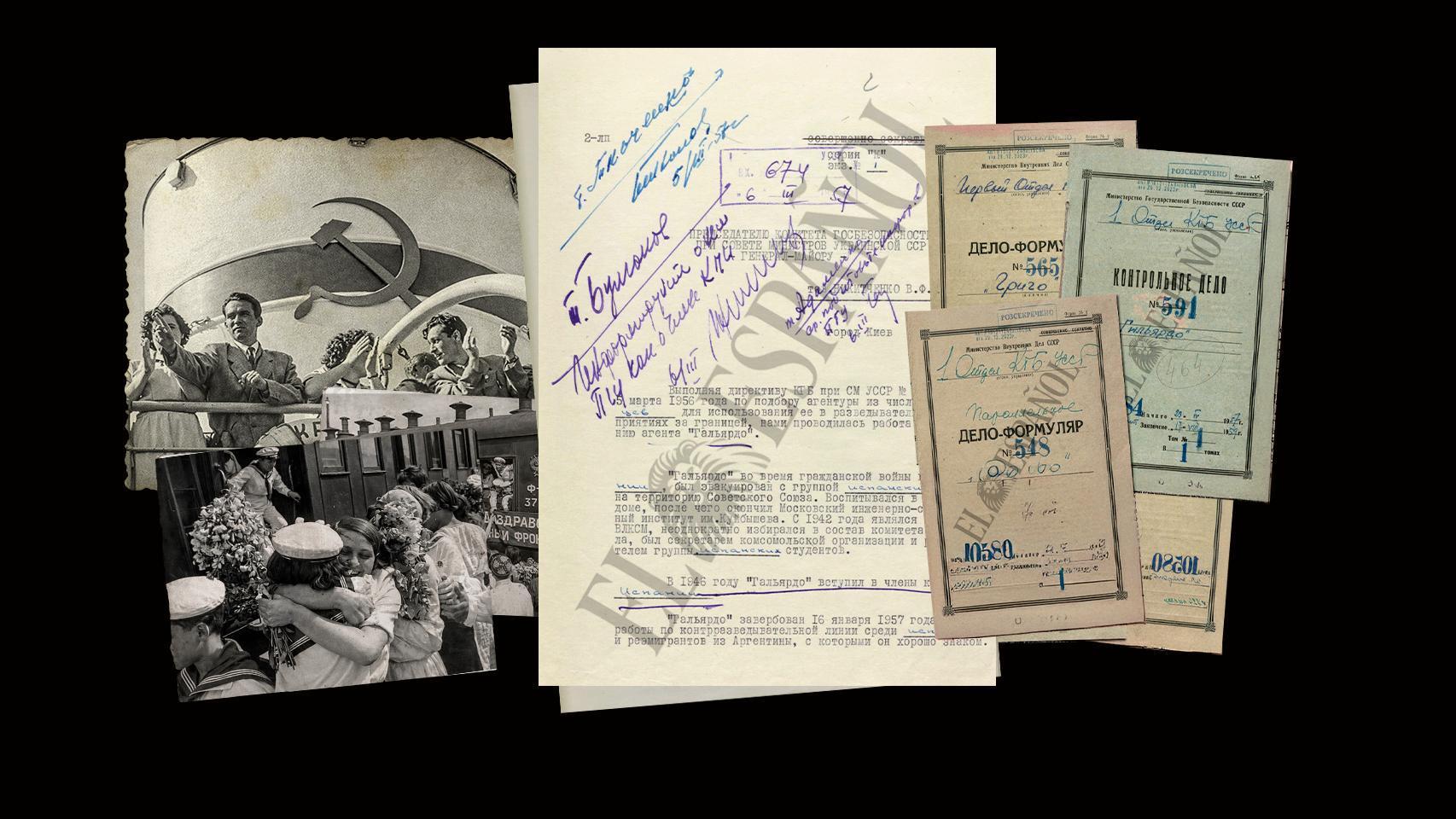 De niños de la Guerra Civil a espías del KGB en la España de Franco: Ucrania desclasifica las pruebas de al menos 11 agentes