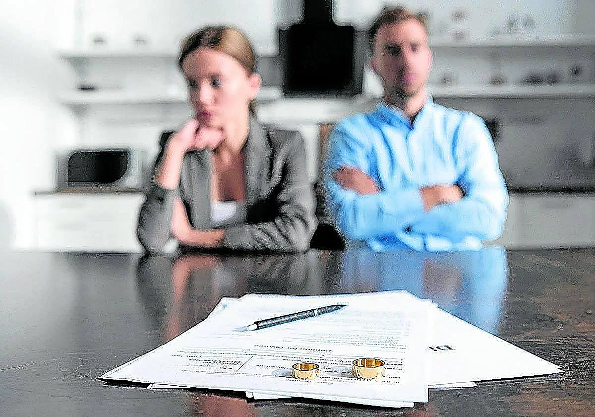 La mitad de las parejas que se divorcian en Málaga no tienen hijos a su cargo