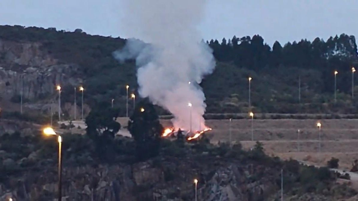 Detenido un hombre como presunto autor de dos incendios en el polígono de Vío, en A Coruña