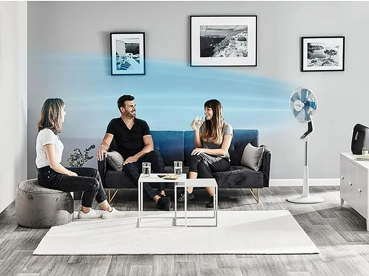 Combate las olas de calor del verano con el ventilador Rowenta Turbo Silence que es silencioso y enfría rápido