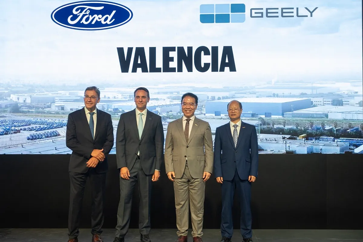 Geely paga 221 millones para entrar en Ford Almussafes y la valora en 650 millones