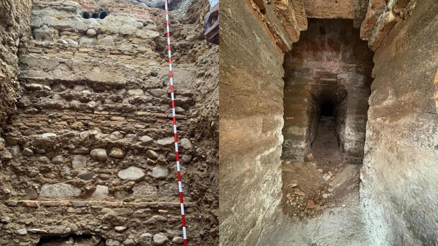 Encuentran en Zaragoza suelos romanos, baldosas cerámicas islámicas y restos muy valiosos de la muralla medieval