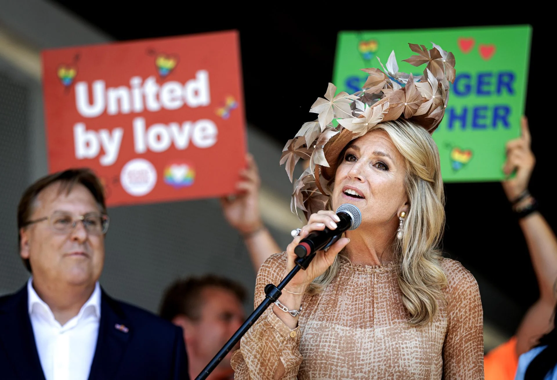 La reina Máxima de los Países Bajos, primera reina en inaugurar el Orgullo