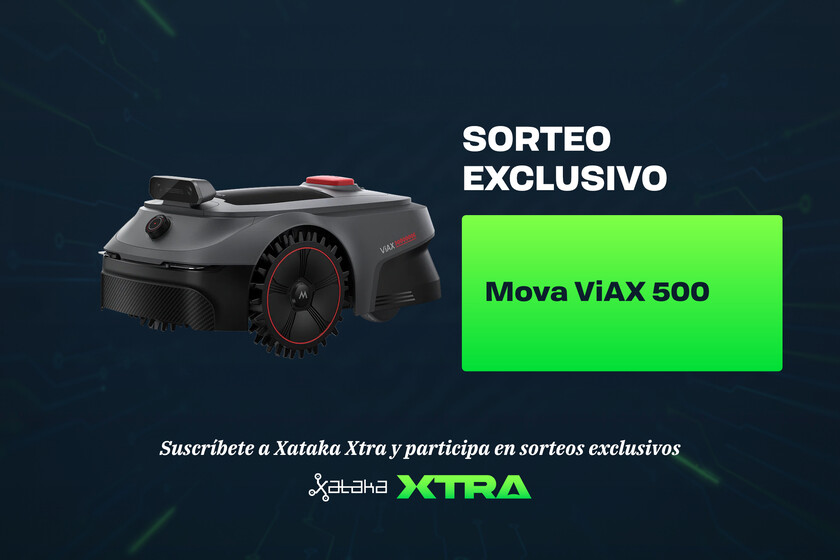 Nuevo sorteo exclusivo para suscriptores de Xataka Xtra: así puedes conseguir un robot cortacésped Mova ViAX 500
