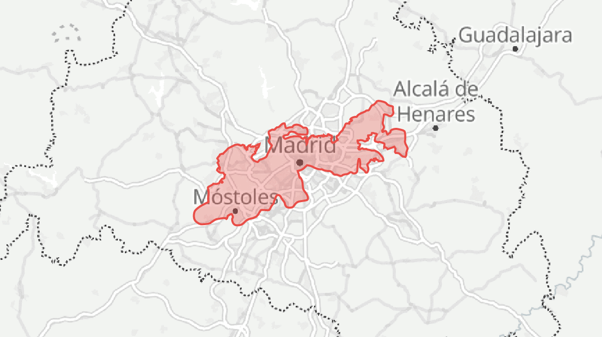 Cuánto son 50.000 hectáreas: como quemar Madrid o cinco veces Barcelona