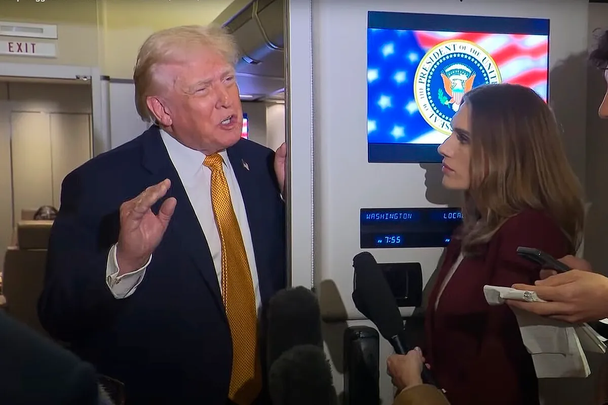Trump afirma que Israel 'no sobreviviría' sin Estados Unidos