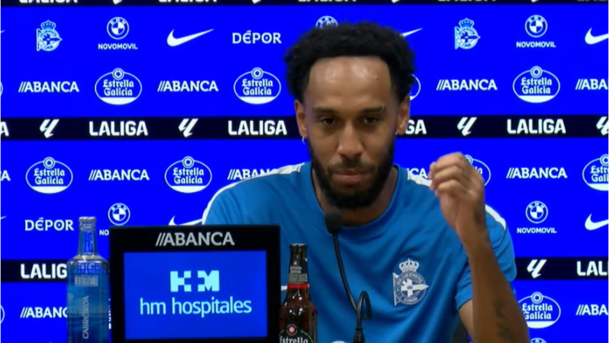 Aubameyang: “Al Dépor lo conozco desde pequeño”