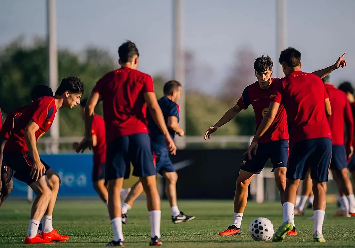 La Masia pide paso en la pretemporada del Barça
