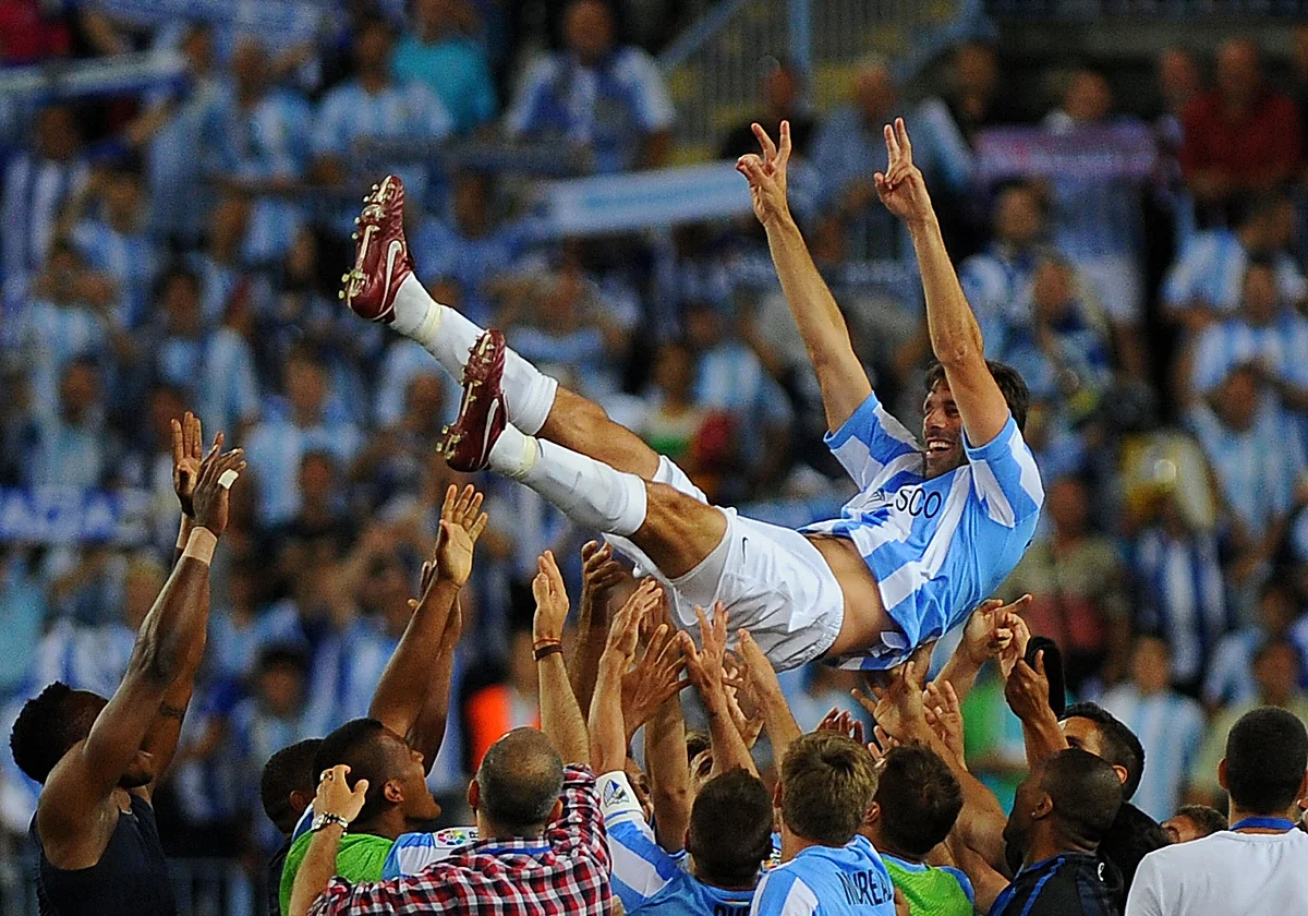 El emotivo gesto de Van Nistelrooy con la cantera del Málaga