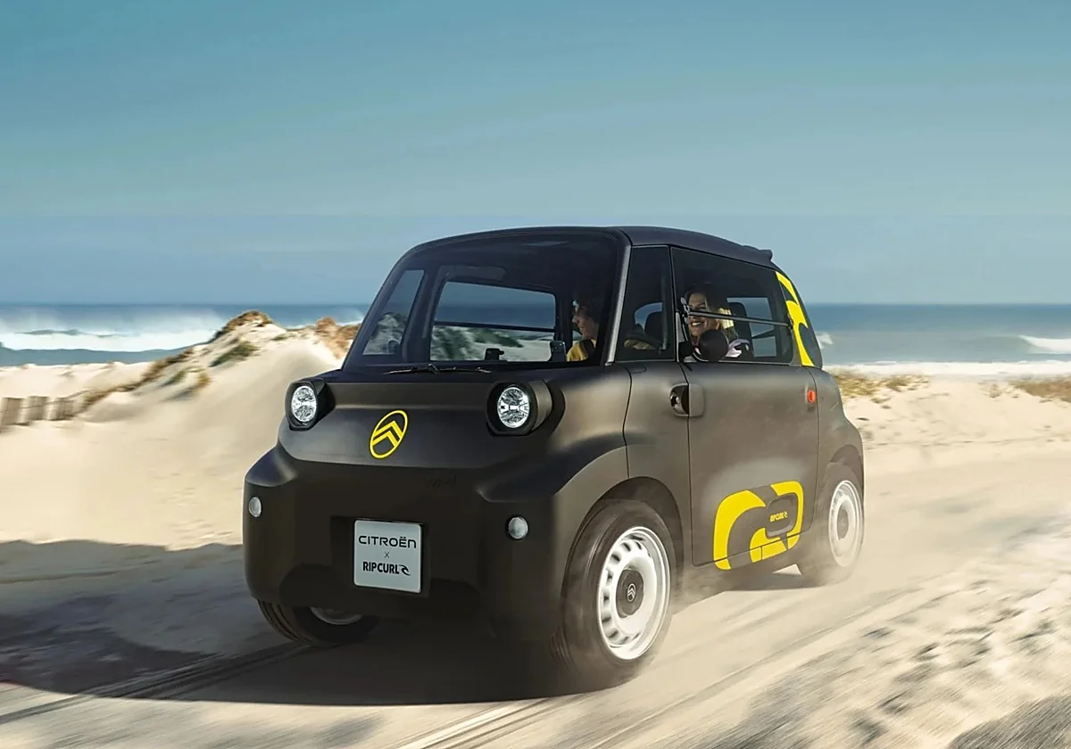 Citroën Ami, el eléctrico más divertido también en la playa