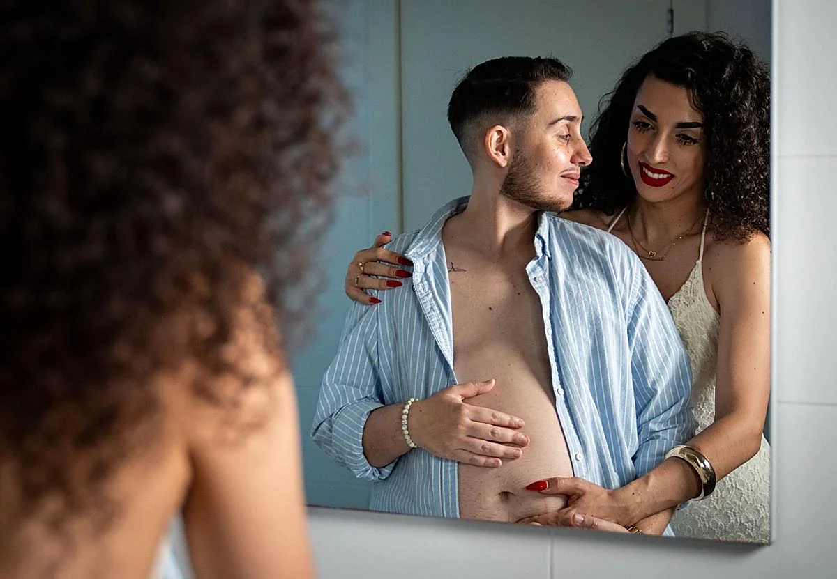 Una historia de vida: Regina y Dani ya son padres