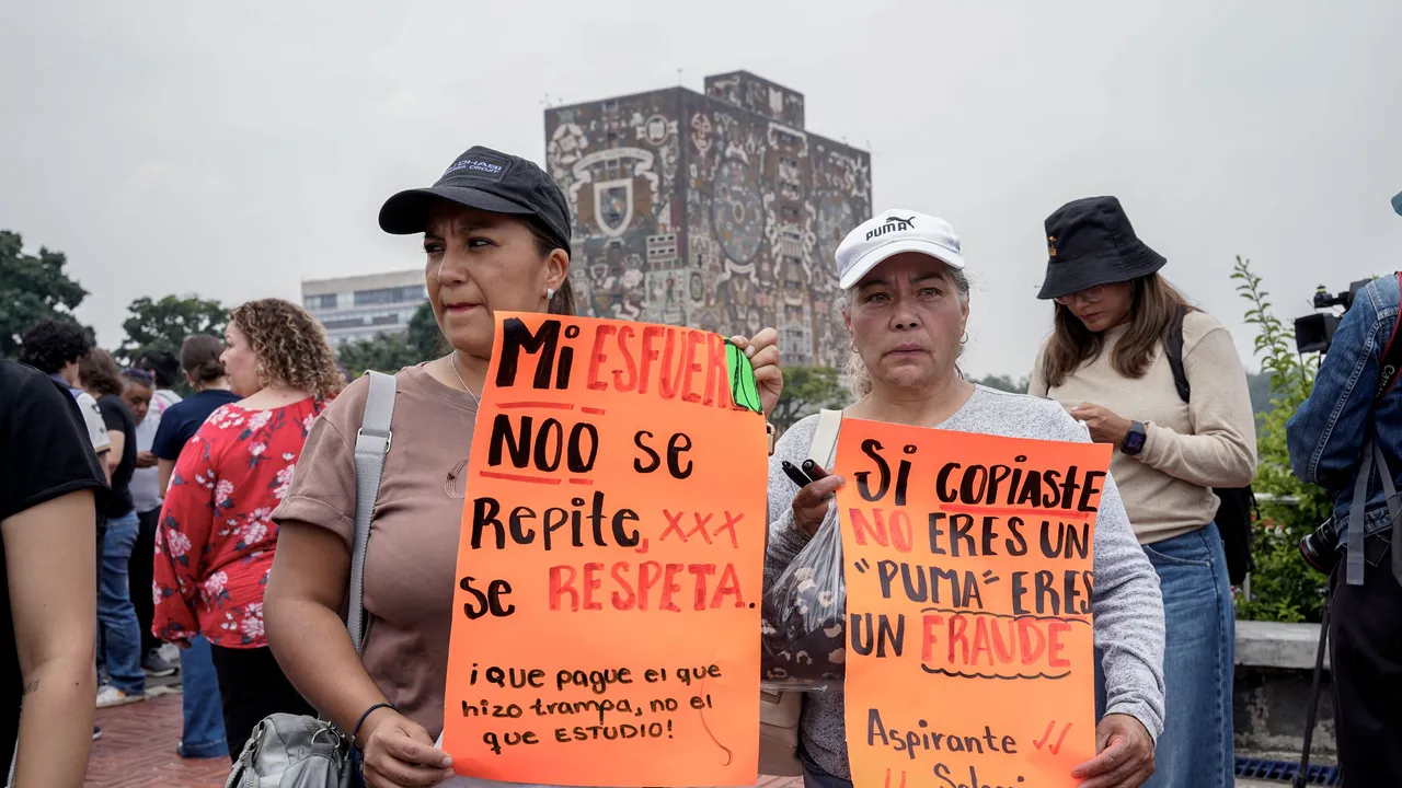 La UNAM aplicará examen presencial a los aspirantes con puntajes más altos tras la polémica por su prueba en línea