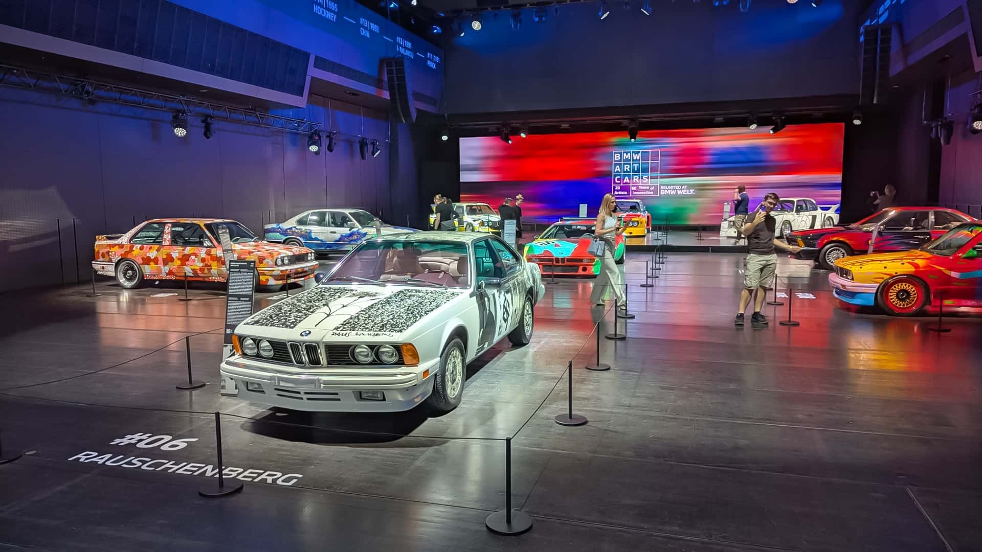 BMW Art Cars: por primera vez se pueden visitar los 20 coches